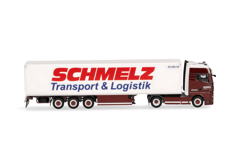 Грузовик MAN TGX GX пп фургон "Schmelz Kassel" (Гессен/Кассель)