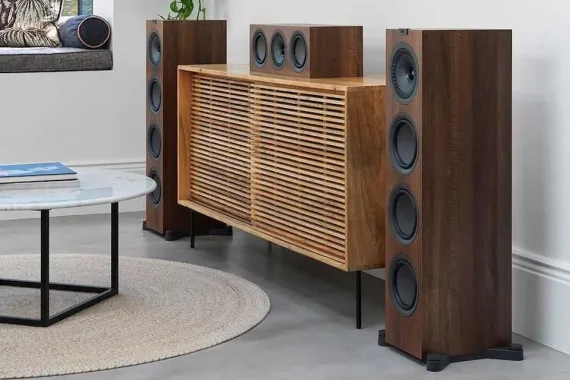 KEF Q650C Walnut