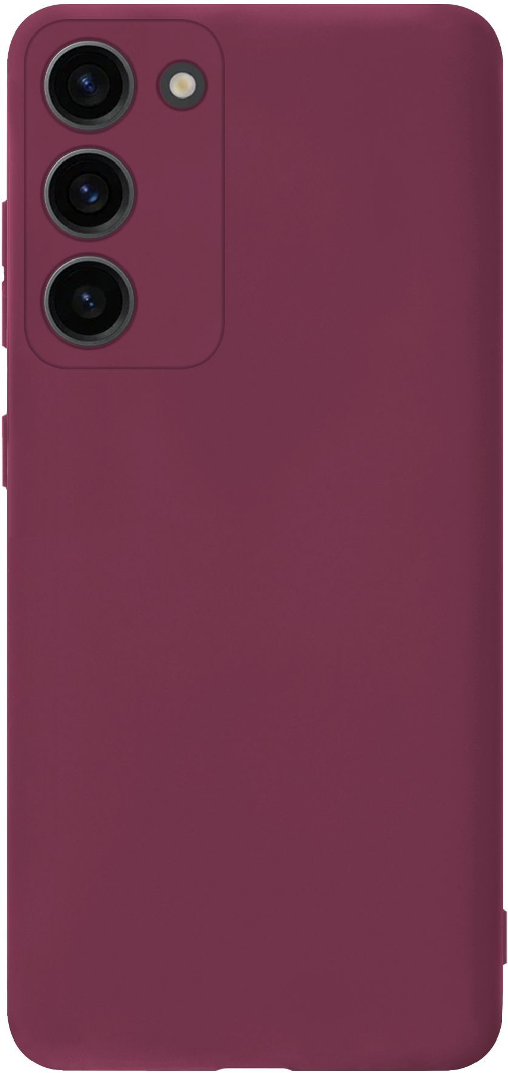 Мягкий Soft Touch чехол из силикона для SAMSUNG GALAXY S23 PLUS с бархатной подкладкой