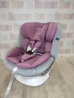 Автокресло детское Rant Nitro Isofix группа 0/1/2/3 (0-36) Grey/Pink