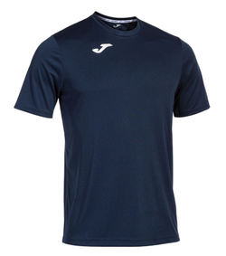 Мужская теннисная футболка Joma Combi Short Sleeve - dark navy
