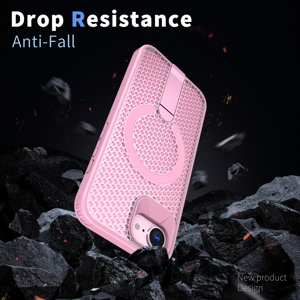 Прозрачный чехол Mesh Pro Magnetic Case для iPhone 16e