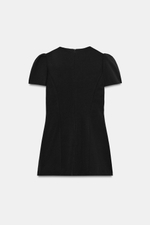 МИНИ-ПЛАТЬЕ С БАНТОМ — ZARA