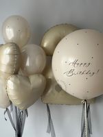 Воздушные шары на 2 годика для девочки №8676