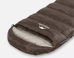 Мешок спальный Naturehike U350, (190х30)х75 см, (левый) (ТК: +1C), коричневый