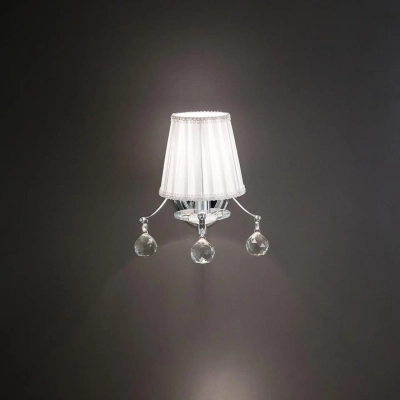 Citilux Шелли CL438311 Бра с абажуром Хром