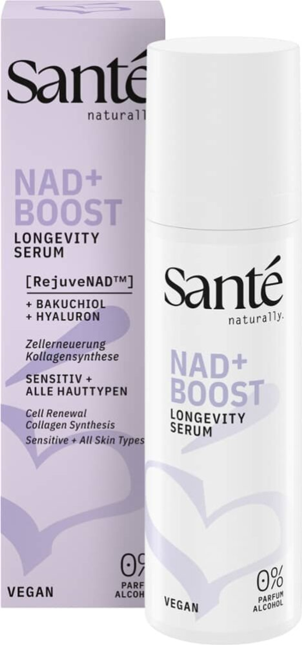 NAD+ Сыворотка для повышения долголетия Sante, 30 мл