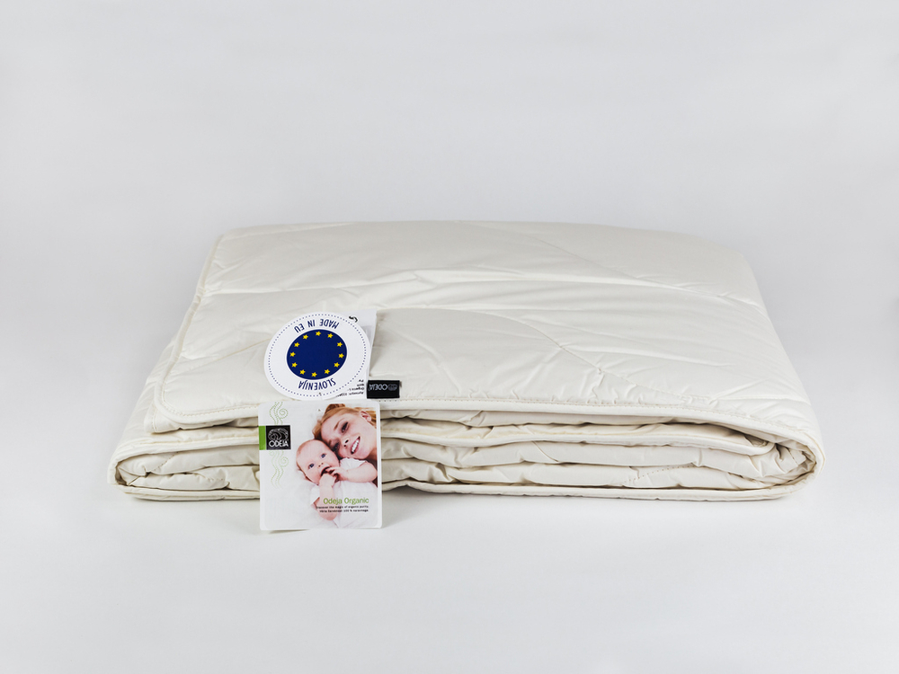 Одеяло легкое 200x150 ODEJA ORGANIC Lux Cotton Quilt Бежевый
