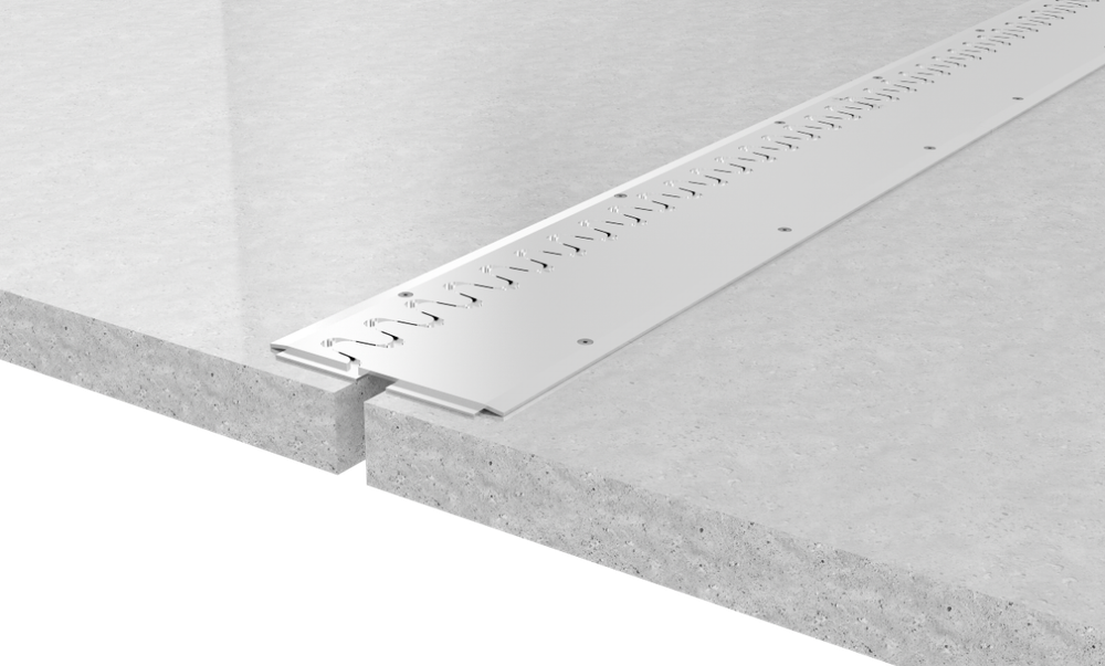 Профиль DEWMARK Metall SG 83 — тонкий цельностальной 6–11 мм, шов 20–120 мм