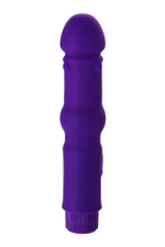 Нереалистичный вибратор A-Toys by TOYFA Madby, силикон, фиолетовый, 18 см