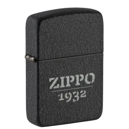 Зажигалка Zippo Black Crackle 46567
