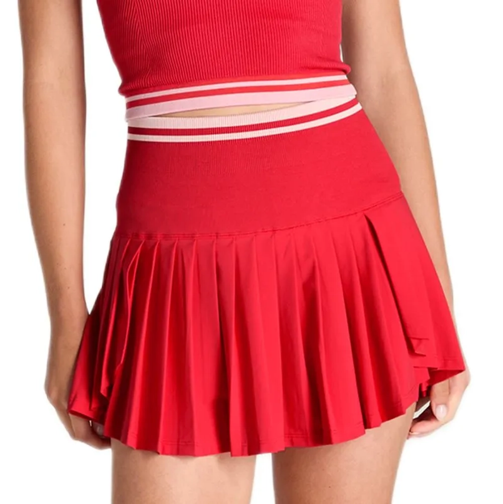 Теннисная юбка Wilson Midtown Wrap Tennis - varsity red