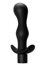 Анальная пробка с вибрацией Spice it up Passion Black - 14 см.