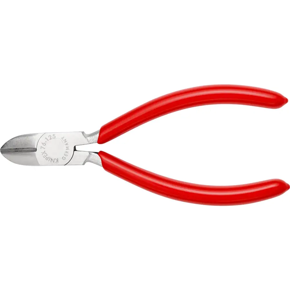Кусачки боковые хромированные 125 мм Knipex 76 03 125