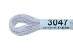 Мулине Gamma 100% хлопок, цв.3047 нежно голубой, 24 мотка по 8 метров