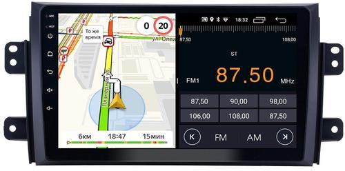 Магнитола для Suzuki SX4 2006-2014 - Parafar PF124FHD на Android 13, CarPlay, 4G SIM-слот