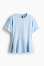 Футболка с баской - H&M