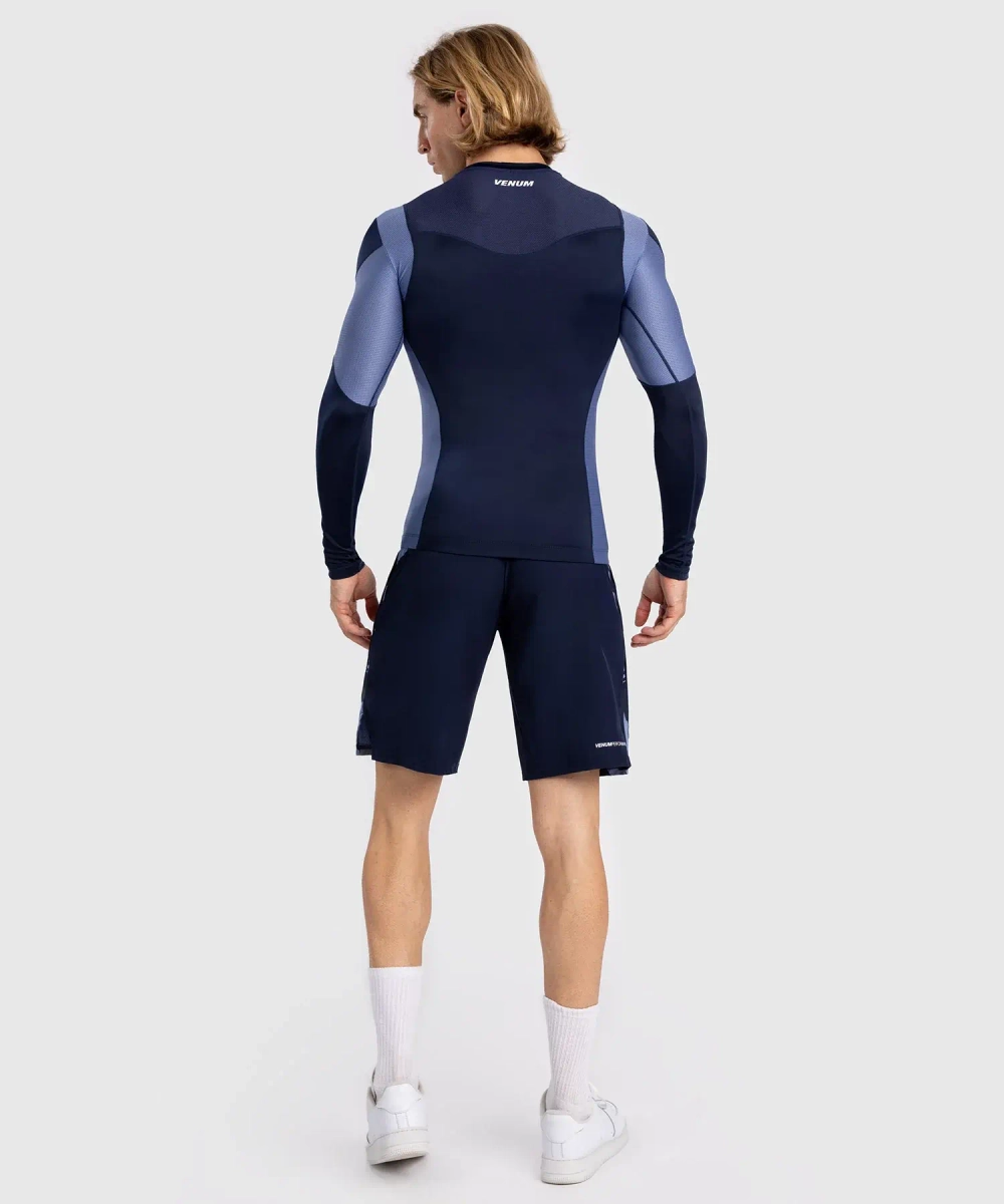 Рашгард Venum Tempest LS Navy Blue/Blue