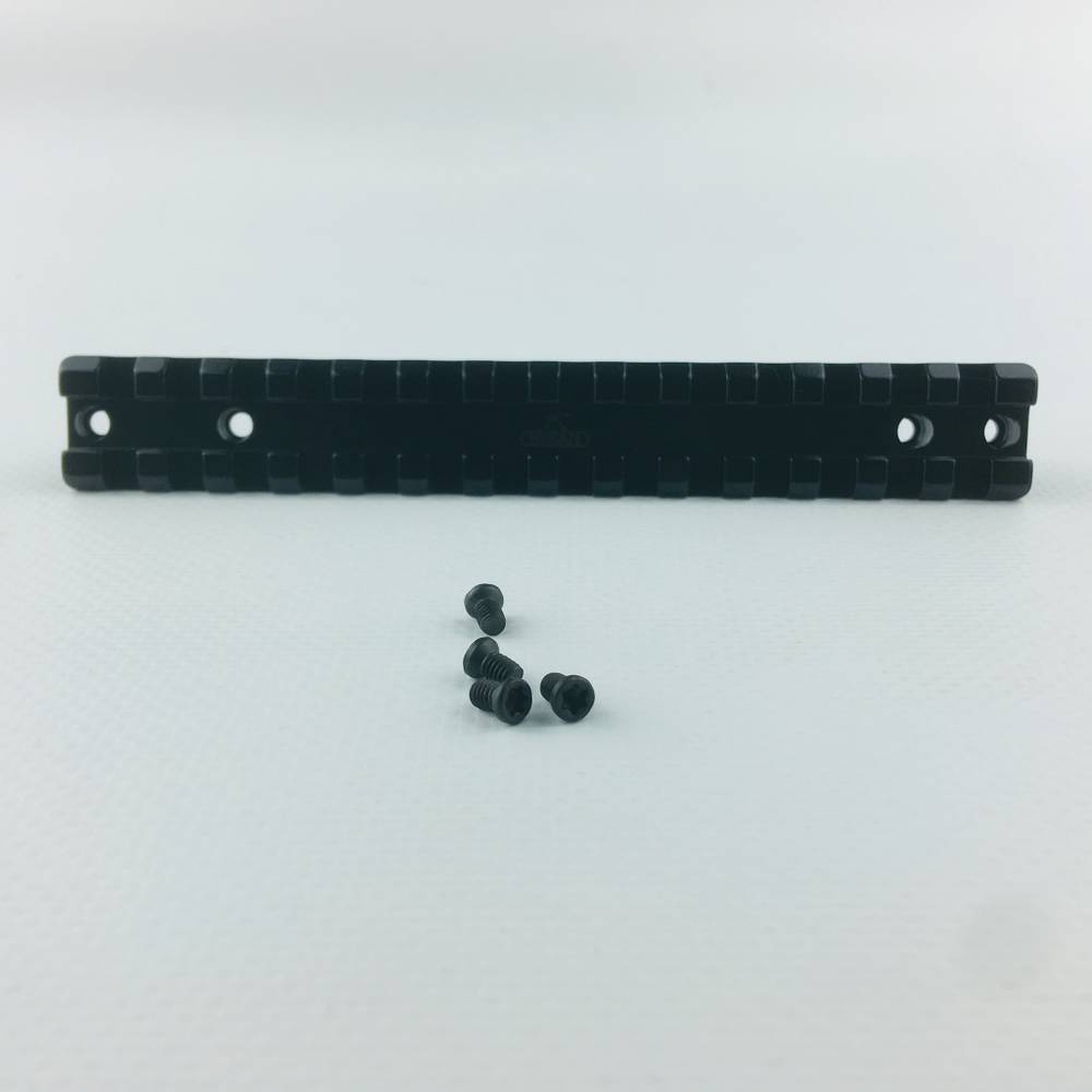 Планка Rusan Picatinny Military Mauser K98,Zastava M48 (без болтов, с отверстиями B=105)  010-38