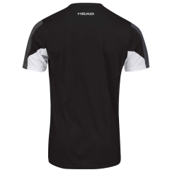 Мужская теннисная футболка Head Club 22 Tech T-Shirt M - black