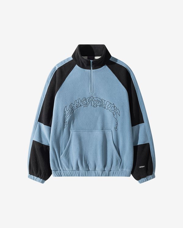 Толстовка Turbo fleece пыльно-синий/черный - фото 6