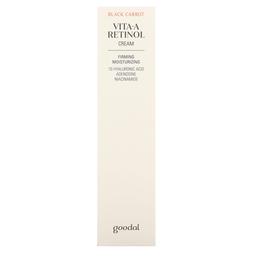 Goodal, Vita-A, крем с ретинолом, черная морковь, 50 мл (1,69 жидк. унции)