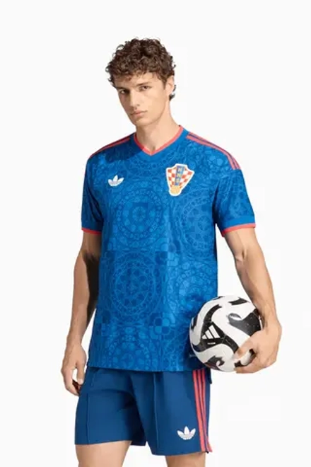 Футболка adidas Originals Croatia 2026 Away Authentic - синий