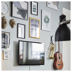 IKEA SILVERHÖJDEN  (ИКЕА СИЛВЕРХЁЙДЕН)  -  Рамка - золотистый 21х30 см