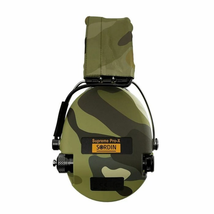 Наушники активные Sordin (MSA) Supreme Pro-X LED GEL, Camo MultiCam (SOR75302-X-08-S)