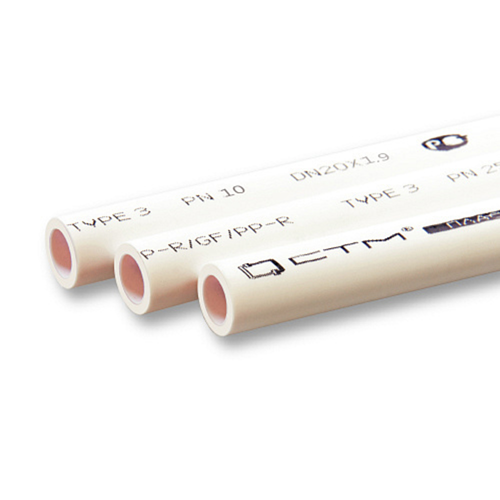 Труба СТМ ПЛАСТ PPR CW 40*3,7 PN10 4 метра CPP10040