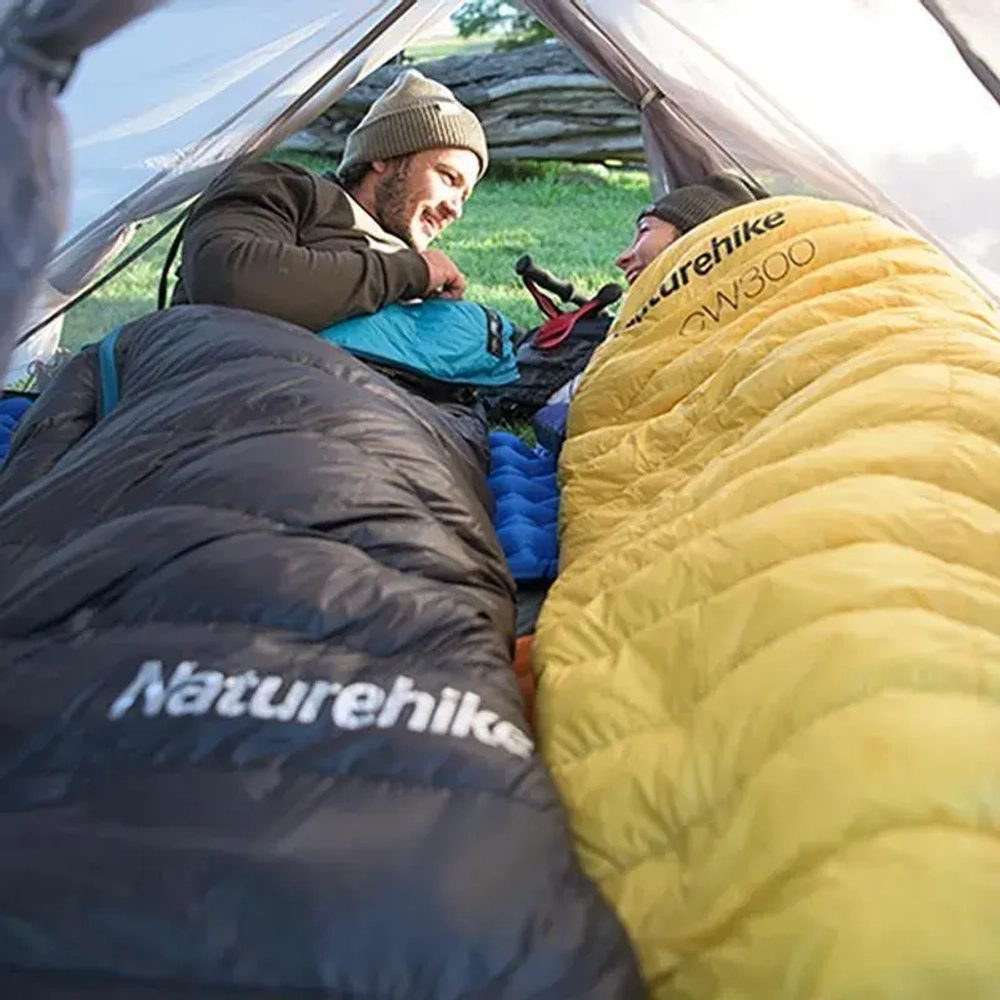 СПАЛЬНЫЙ МЕШОК ПУХОВЫЙ NATUREHIKE CW300 NH18S300-D
