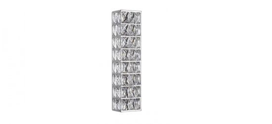 Хрустальный настенный светодиодный светильник 9W 4000К 4927/9WL хром Panta Odeon Light