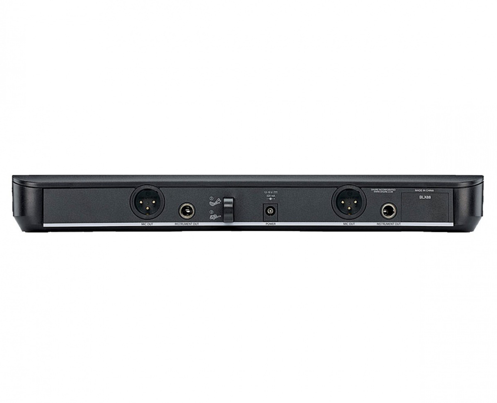 SHURE BLX288E/SM58 M17 662-686 MHz двухканальная радиосистема с двумя ручными передатчиками SM58
