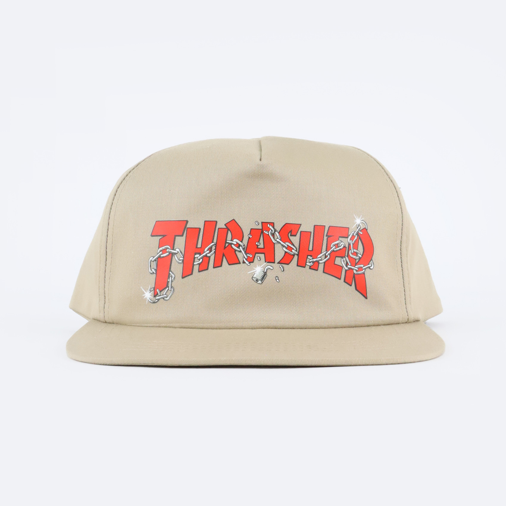 Кепка Thrasher Chains By Daniel Shepard Snapback (khaki) артикул: - купить в магазине Дайс