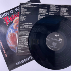 Винтажная виниловая пластинка LP Wendy O. Williams, Plasmatics, Maggots The Record (США 1987)