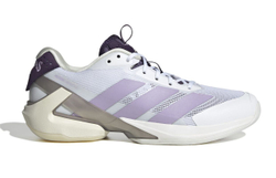 Женские теннисные кроссовки Adidas Adizero Ubersonic 5 W - cloud white/powder plum/aurora plum