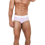 Сиреневые мужские трусы-брифы Tethis Piping Brief (Размер: XL) (Цвет: сиреневый)
