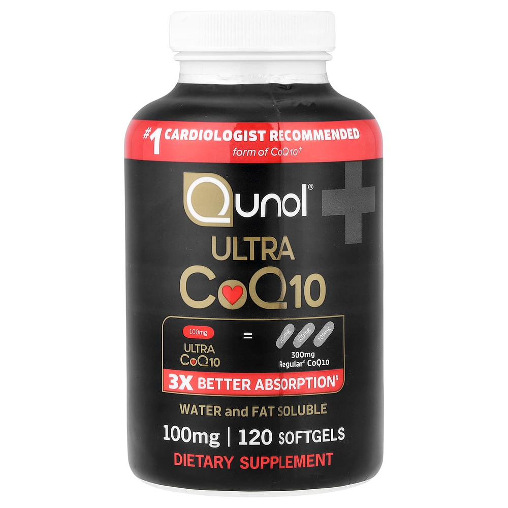 Qunol, Ultra CoQ10, 100 ml, 120 Softgels