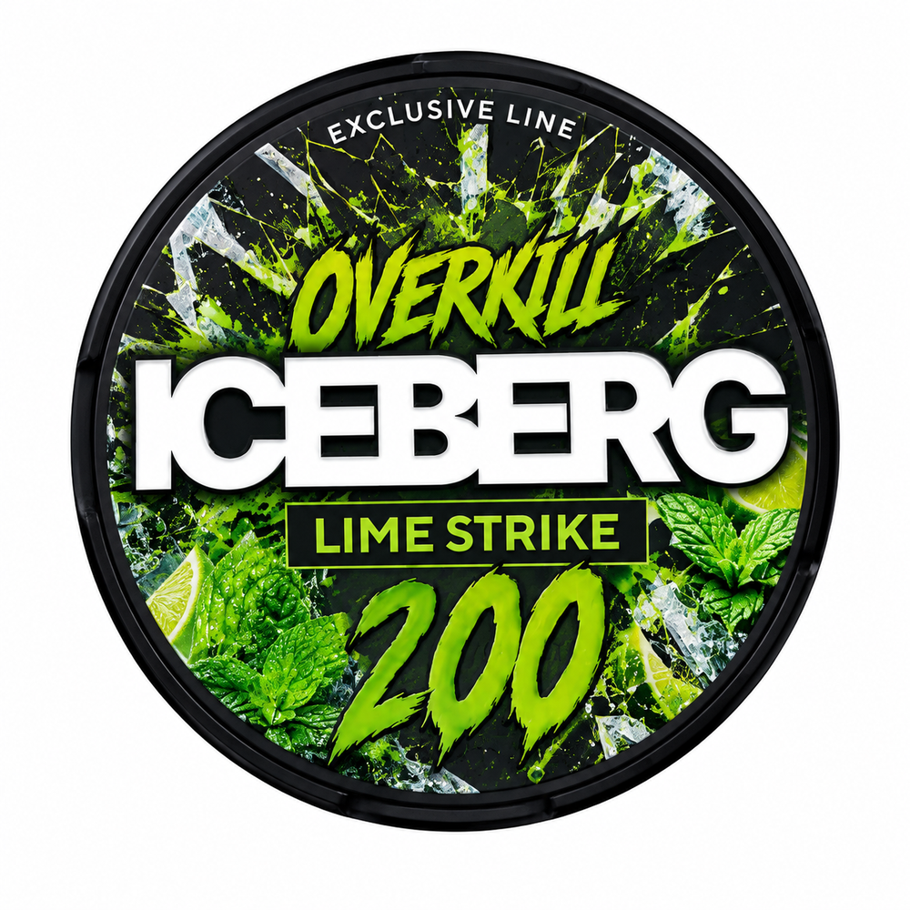ICEBERG OVERKILL 200МГ - ЛАЙМ МЯТА
