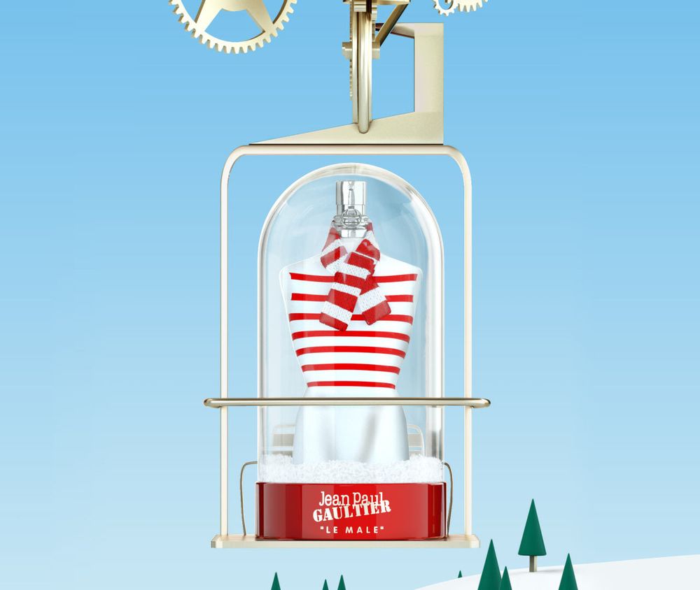 Jean Paul Gaultier Le Male Collector's Snow Globe