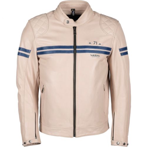 Купить Мотокуртка Кожаная Helstons Blouson Chevy Cuir Buffalo / Бежевый