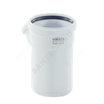 Тройник PP-H переходной бесшумный белый RAUPIANO PLUS Дн 110х50х87гр б/нап в/к Rehau 11213241002