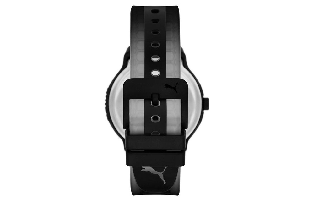 PUMA Reset V2 Series Wrist Watch Quartz Movement Silicone Strap 43mm Multicolor Watch Dial Women"s Watch P5092