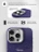 Чехол накладка iPhone 16 Pro 6.3" Gurdini Carbon Design (Magsafe &amp; Lense holder) Galaxy Purple
