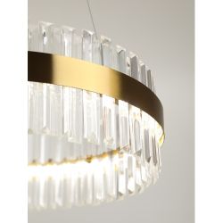 Люстра Rivoli Gwinnett 6193-201 подвесная светодиодная LED 3000-6300К 112 Вт с пультом | Rivoli