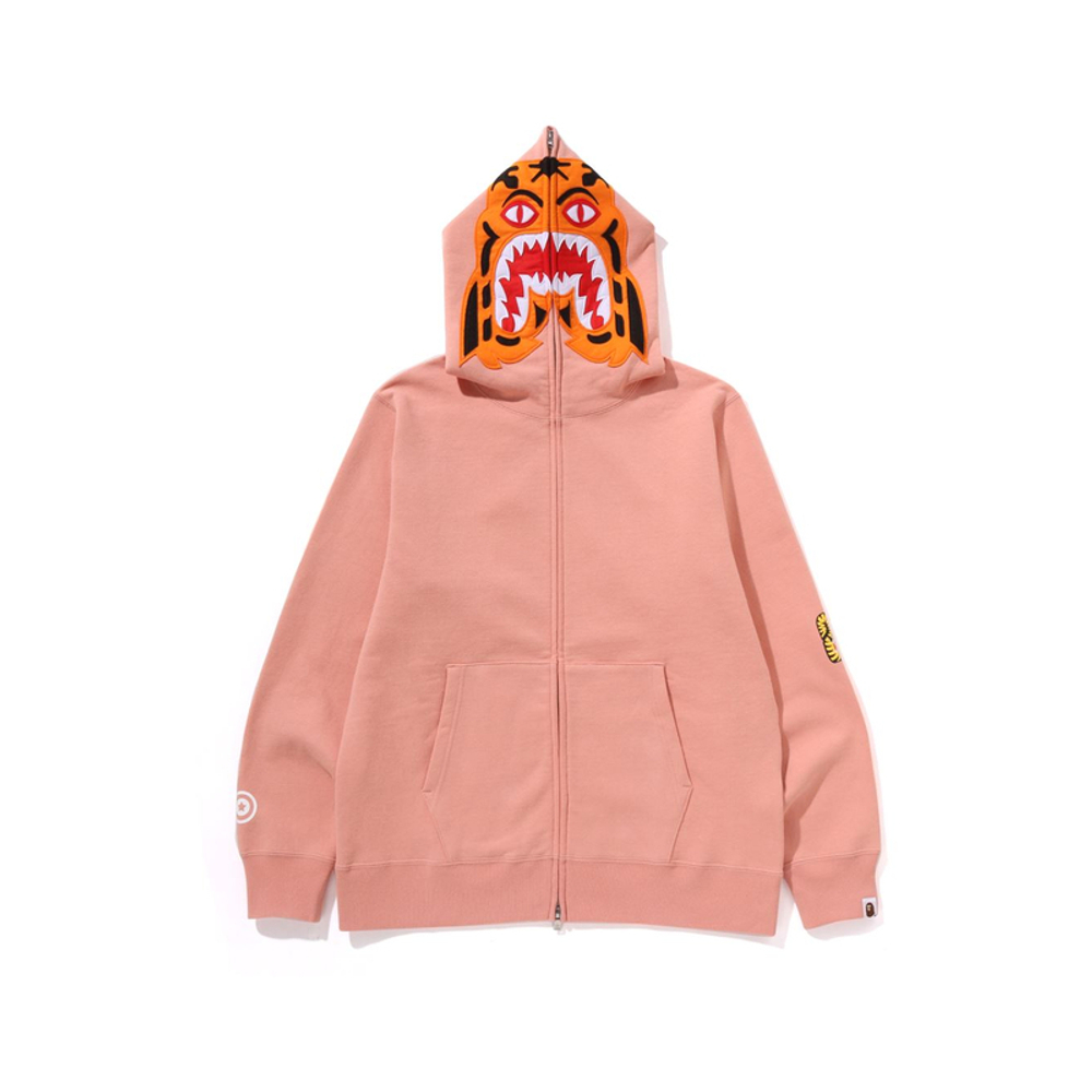 A Bathing Ape Tiger Full Zip Color Embroidery Худи