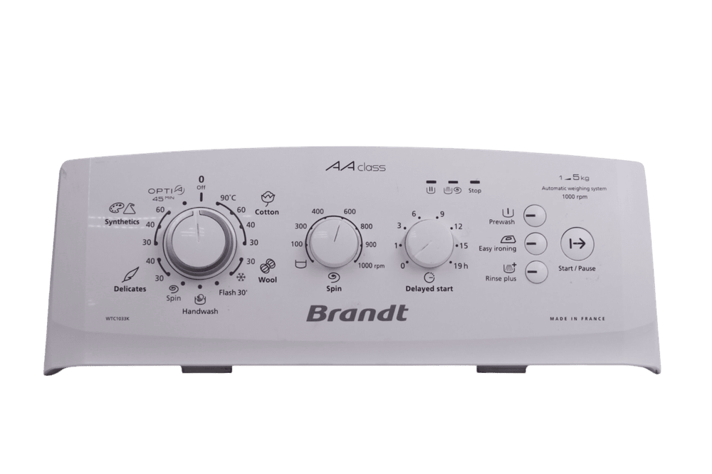 Панель стиральной машины Brandt WTC1033K