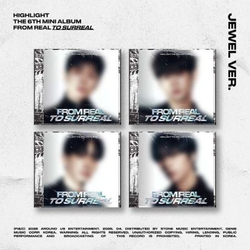 Альбом HIGHLIGHT - FROM REAL TO SURREAL 6th Mini Album JEWEL 4 Version SET