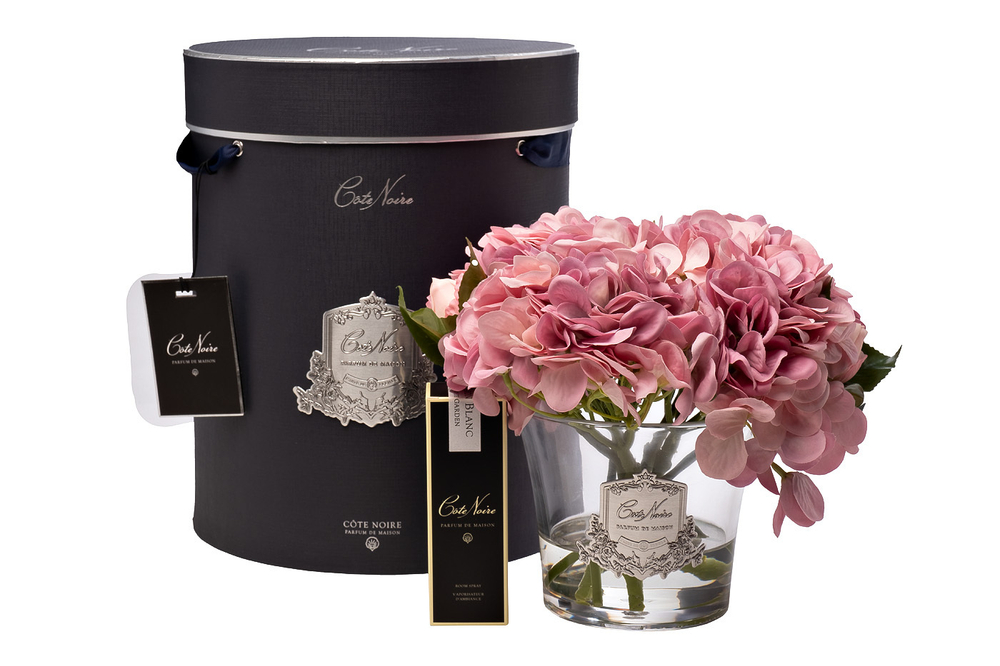 Диффузор Cote Noire Hydrangea&Rosebud mauve и спрей White Gardenia 2x10мл Garda Decor