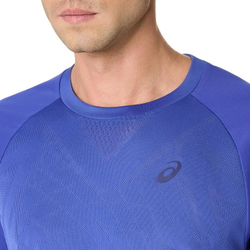 Теннисная футболка Asics Match Actibreeze Short Sleeve - dark cobalt